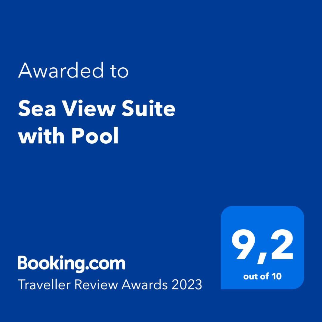 Sea View Suite With Pool Gáios Exterior foto