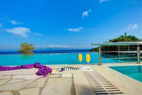 Sea View Suite With Pool Gáios Exterior foto